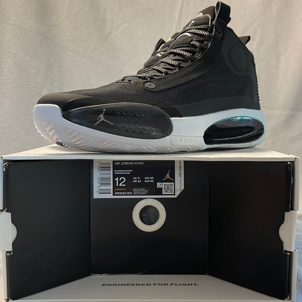 Air Jordan basketball shoes.